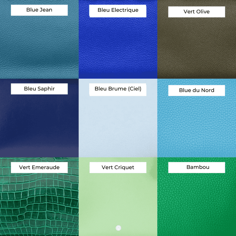 Luxury Revision Blue and Green Colours